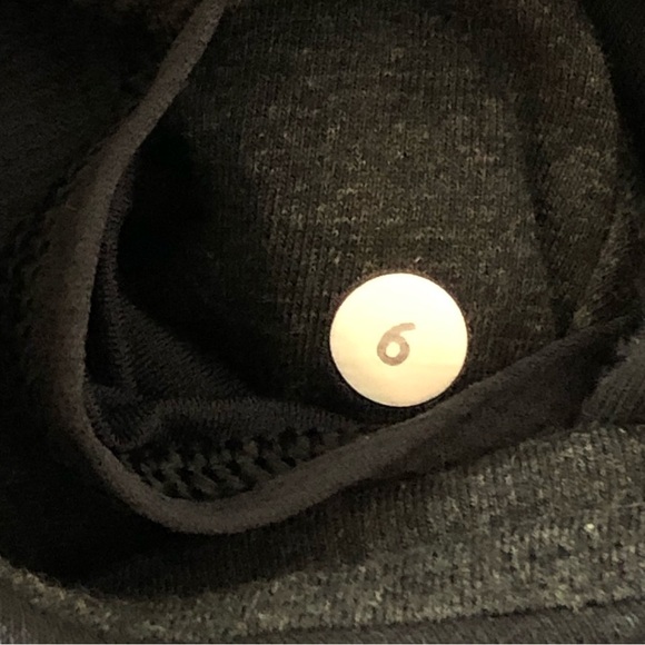 Lululemon That’s a Wrap Open Front Jacket Cardigan Black size 6 - Picture 13 of 14